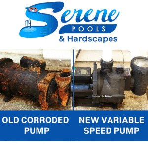 old vs new pump with higher speed