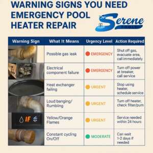  Common error code displays from different heater models 